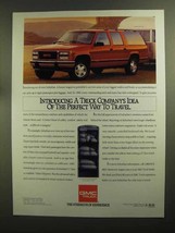 1992 GMC Suburban Ad - Idea of the Perfect Way To Travel - $14.99