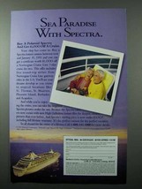 1992 Polaroid Spectra Camera Ad - Sea Paradise - £14.78 GBP