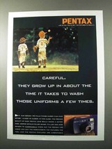 1995 Pentax IQZoom 140 Camera Ad - They Grow Up - £13.80 GBP