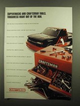 1996 Craftsman Tools Ad - Supertrucks Toughness - $18.49