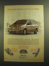 1997 Oldsmobile Silhouette Ad - Safety in Numbers - £14.54 GBP