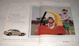 1997 Toyota Camry Ad - They Didn&#39;t Choose Their Names - £14.53 GBP