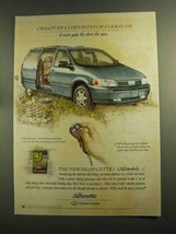 1997 Oldsmobile Silhouette Ad - Creature Comforts - $18.49