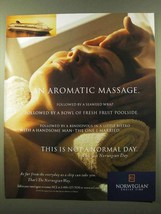 1999 Norwegian Cruise Line Ad - An Aromatic Massage - £14.61 GBP