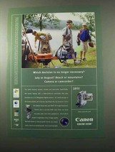 2003 Canon Optura 300 Camcorder Ad - Which Decision - £14.54 GBP
