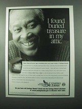 2001 U.S. Savings Bonds Ad - Treasure in My Attic - $18.49