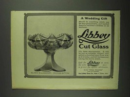 1902 Libbey Cut Glass Ad - No. 593 Comport in Colonna - $18.49