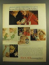 1965 Avon Cosmetics Ad - Children&#39;s Gifts - £14.69 GBP