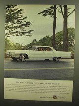 1965 Cadillac Car Ad - Most Beautiful Investment - £14.54 GBP