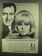 1965 Clairol Shampoo Ad - World-Famous Hairdresser - $18.49