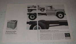 1965 GMC Trucks Ad - This Business Machine - $14.99