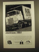 1965 International Harvester Truck Ad - Stockroom - £14.76 GBP