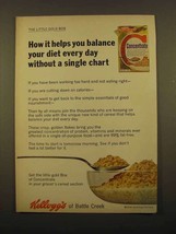 1965 Kellogg&#39;s Concentrate Cereal Ad - Balance Diet - £14.78 GBP