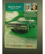 1965 Oldsmobile 4-4-2 Car Ad, Ken Venturi Bobby Nichols - £14.78 GBP