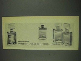 1967 Faberge Perfume Ad - Aphrodisia, Woodhue, Tigress - £14.76 GBP