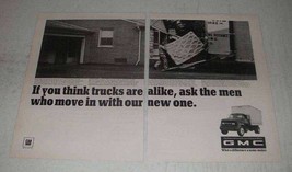 1967 GMC Truck Ad - Move In With Our New One - $18.49