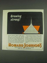 1967 Howard Johnson Motor Lodges Ad - Growing Strong - £14.54 GBP