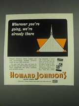 1967 Howard Johnson Motor Lodges Ad - Wherever - £14.50 GBP