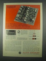 1967 Allen-Bradley Hot Molded Resistors Ad - Consistent - £14.87 GBP