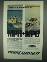 1967 Mercury MerCruiser 80 Stern Drive Ad - £14.48 GBP