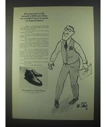 1967 Portage Porto-Ped Shoes Ad - Walk Peculiar - £14.78 GBP