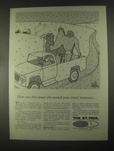 1967 The St. Paul Insurance Ad - This Camel Needed - $18.49