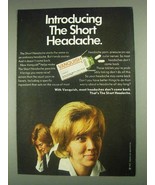 1967 Vanquish Medicine Ad - The Short Headache - £14.78 GBP