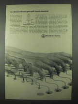 1967 Western Electric Ad - Uplift from a Downdraft - £14.50 GBP