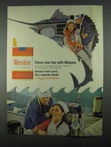 1967 Winston Cigarettes Ad - Flavor Your Fun - £14.60 GBP