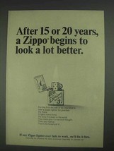 1967 Zippo Lighter Ad - After 15 or 20 Years - $18.49