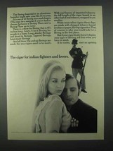 1967 Bering Cigars Ad - For Indian Fighters And Lovers - £14.78 GBP