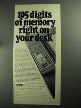 1968 Canon 167 Electronic Calculator Ad - 105 Digits - £14.27 GBP