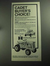 1968 International Harvester Cub Cadet Tractor Ad - Buyer's Choice - £14.65 GBP