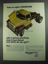 1968 International Harvester Loadstar Truck Ad - Agile - £14.65 GBP