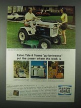 1967 Eaton Yale &amp; Towne Marshallmatic Transmission Ad - £14.53 GBP