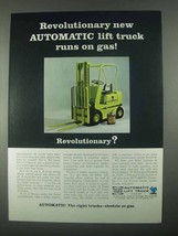 1967 Eaton Yale &amp; Towne Rebel Automatic Lift Truck Ad - £14.53 GBP