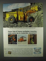 1967 Eaton Yale &amp; Towne Trojan Loader Ad - Muscles - £14.53 GBP