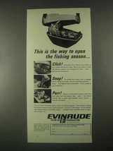 1967 Evinrude 3 hp Lightwin Motor Ad - Fishing Season - £13.82 GBP