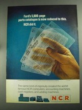 1968 NCR PCMI System Ad - Ford&#39;s Parts Catalogue - $18.49