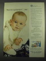 1967 Gerber Baby Food Ad - Where Do We Go From Here - £14.73 GBP