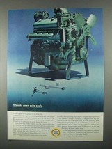 1967 GM Detroit Diesel Engine Ad - Breaks Down Easily - $18.49