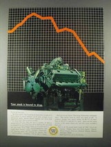 1967 GM Detroit Diesel Engine Ad - Stock Bound to Drop - $18.49