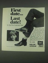 1967 Hanes Plus 4 Ban-Lon Socks Ad - First Date - £14.48 GBP