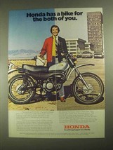 1975 Honda MT-250 K1 Motorcycle Ad - For Both - $18.49