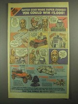 1979 MPC Star Wars Model Kits Ad - Super Stakes - $18.49