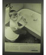 1967 Kimberly-Clark Texoprint Paper Ad - Impervious - £14.78 GBP