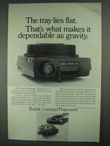 1967 Kodak Carousel 800 Projector Ad - Tray Lies Flat - $18.49