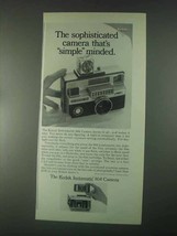 1967 Kodak Instamatic 804 Camera Ad - Simple Minded - £14.54 GBP