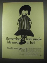 1967 Kotex Tampons Ad - Remember How Simple? - £14.76 GBP