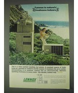 1967 Lennox Air Conditioner Ad - Nature&#39;s Freshness - $18.49